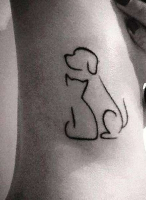 tatuaggio-cane-e-gatto